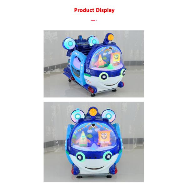Indoor theme park coin pusher kiddie rides kids submarine rides game machine for sale