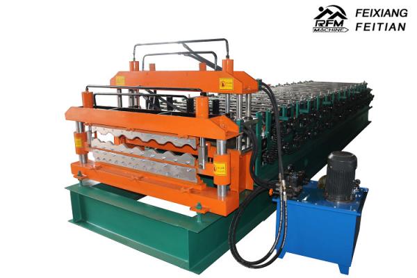 Buy Full Automatic Double Layer Roll Forming Machine Easy Operate For Roof Panels at wholesale prices