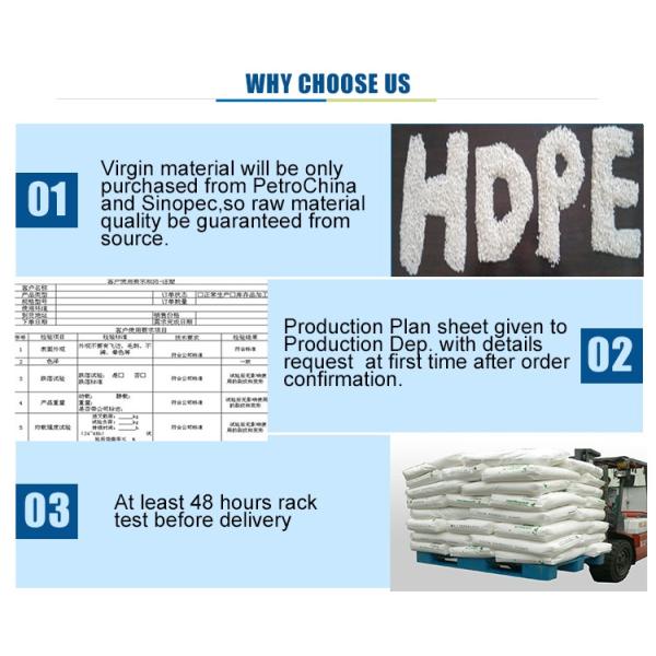 HDPE material floor collapsible plastic pallets