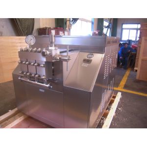 Large Capacity Juice Homogenizer Hydraulic / Pneumatic Operating