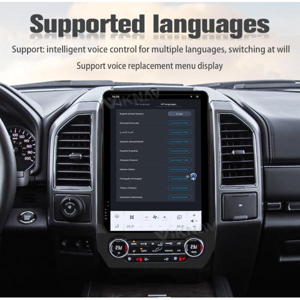 Viknav Car Radio For Ford Expedition (2016-2022) 14.4 Inch Android Head Unit Touch Screen GPS Multimedia Player Auto