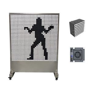 5x7 Flip Blade Flip Dot Module 84W Magnetic Column Mounting