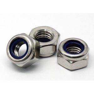 DIN 985 Standard Hexagon Lock Nut Prevailing Torque Type With Nylon Insert