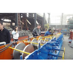 Rack Beam C Channel Roll Forming Machine 8-12m / Min Metal Forming Equipment
