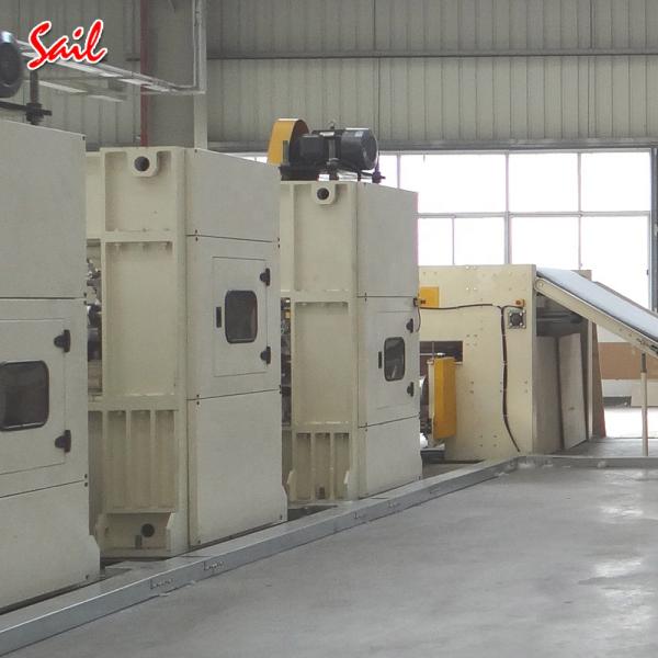 Air filtration nonwoven needle punching production line
