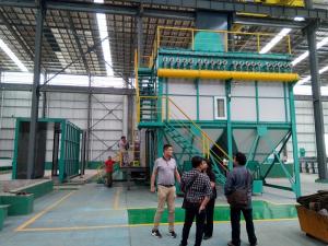 Quality ISO9001 Hot Dip Galvanizing Equipment With Flue Gas Waste Heat Utilization System for sale