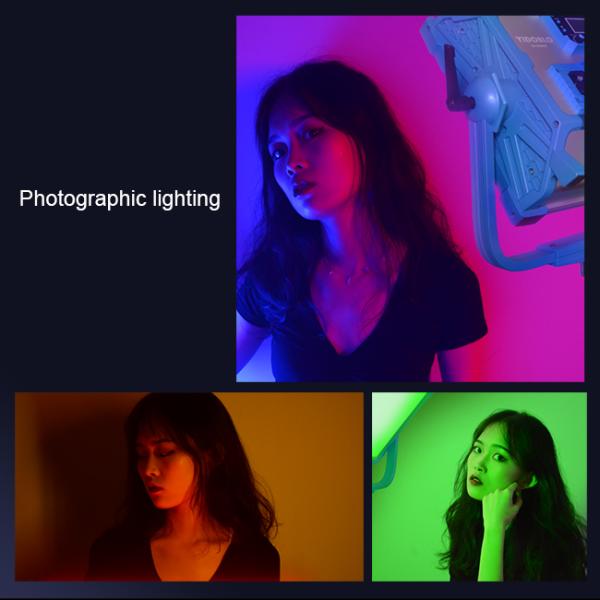 GEL Mode RGB LED Video Light 200W CRI 95 LED Soft Light Panel