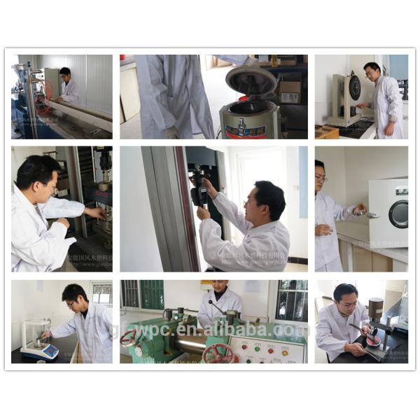 Eco Friendly Co Extrusion Composite Decking WPC Floor ASTM Standard