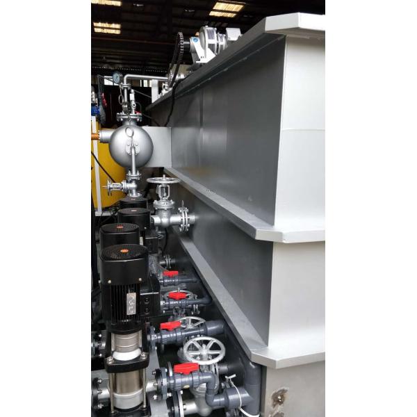 DAF Dissolved Air Flotation for Recycling Water and Waste Water Treatment 12000 kg Weight