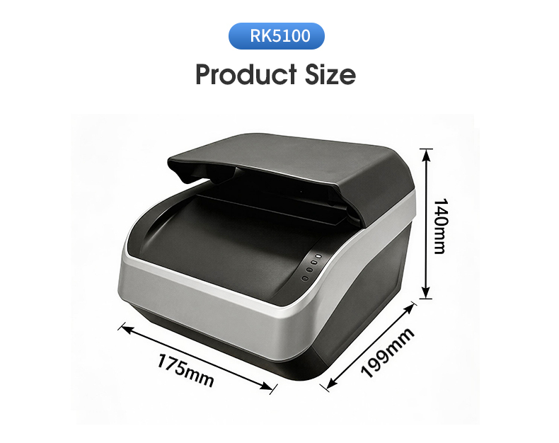 RK5100 ICAO 9303 RFID Passport Reader | MRZ OCR Document Scanner