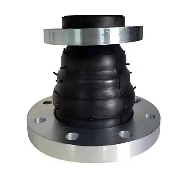 ANSI 150LB Galvanized Flange Single Arch Compensator PTFE Connection Flexible Rubber Joint
