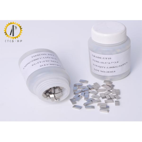 High Rigidity YG15 Tungsten Carbide Saw Tips For Carbide Tip Wood Turning Tools