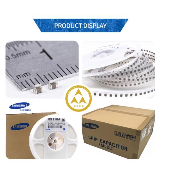 0805 105k 16v Smd Multilayer Ceramic Chip Capacitors Mlcc CL21B105KOFNNNE