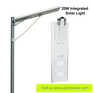 Quality Integrated Solar Garden Light 20W for sale