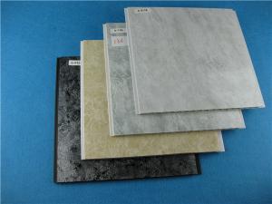 Quality Heat Stamping Drop PVC Ceiling Panels 250mm x 8mm DIY Size Soncap for sale