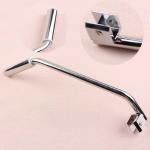 Adjustable stainless support bar for bathroom shower door diameter 19mm (BA