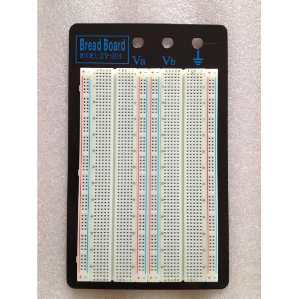 White Prototyping Electronics Breadboard Kit 1660 Tie - Points