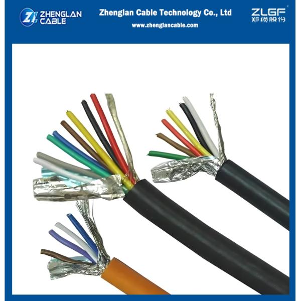 Electrical Control Cable 0.6/1kV Copper Core PVC Insulated PVC Sheathed with Aluminum plastic composite belt Control Cable