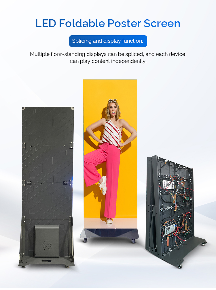 Professional Customized Remote Control Indoor LED Advertising Panel Digital Display Screen