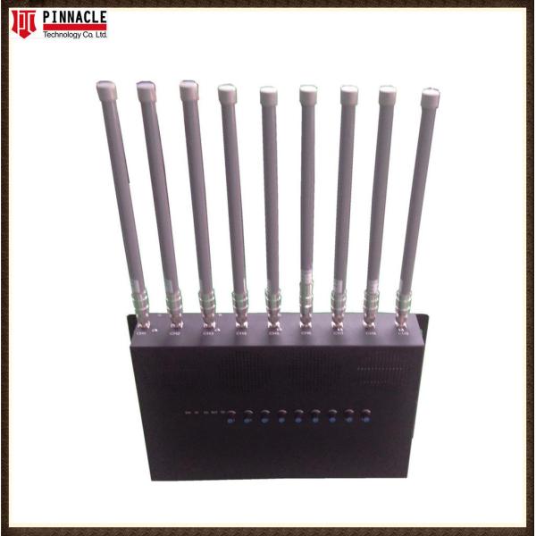 WiFi GPS GSM Cell Phone Frequency Jammer Scrambler Device 11 Antenna