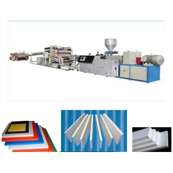UPVC / PVC Single Screw Plastic Extruder Corrugated / Waved Roofing Sheets Machine