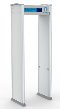 33 Zones Touch Screen Metal Detection Gate , High Strength Materials Fireproof