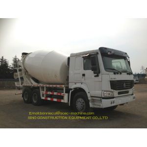 Quality White Concrete Handling Equipment Concrete Batch Truck Easy To Operate for sale