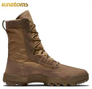 Quality Rubber Outsole Mens Tactical Leather Jungle Boots 8 Collar Military Combat Boots for sale