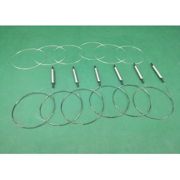 Polarizing beam splitter, 1550nm, splitting polarizations, 250um bare fiber, 0.8m length.