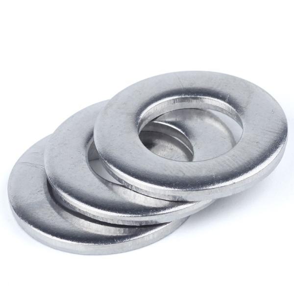 SUS 304 Stainless Steel Hardware Flat Washers Plain Surface High Strength
