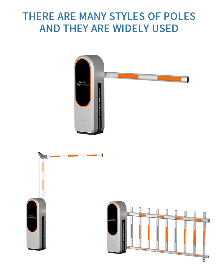 IP67 Traffic Barrier Gate Parking System Solution Anti Tailgating