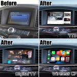 Nissan Elgrand E52 HD muti finger touch HD screen upgrade wireless carplay