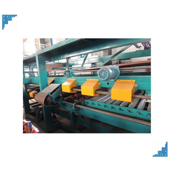 32KW Sandwich Panel Roll Forming Machine With 0 - 3.8m / Min Working Speed