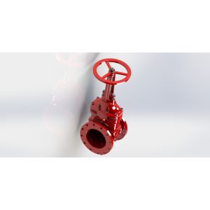 Quality UL FM Gate Valve Outside Screw Yoke Type For Fire Protection Service for sale