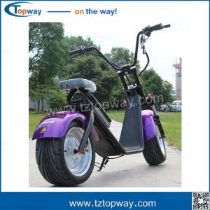 China Harley type/fat tire electrical scooter city coco with big wheels COC Certificate on sale