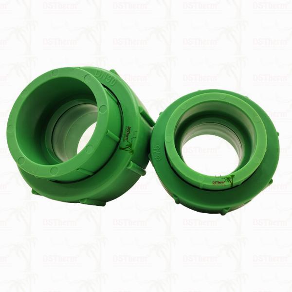 Ppr Green Plastic Union For Piping System Customizable Chemical Resistance