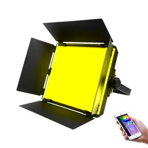 Quality DMX 512 RGB LED Studio Lights Soft Panel , 120W Wireless Photography Lights for sale