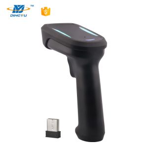 USB Cable Wired Handheld Bar Code Reader Barcode Scanner With LED Light