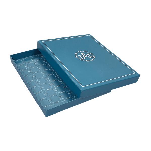 Custom Clothing Lid And Base Box 2 Piece Rigid Cardboard Boxes With Lids
