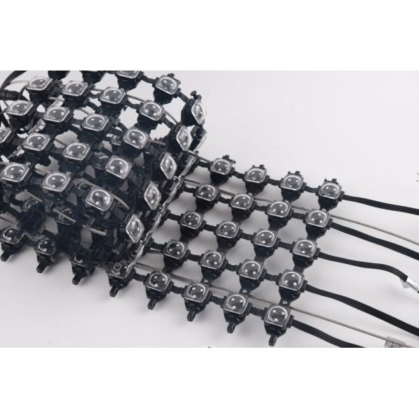 flexible led mesh Pixel Pitch LED Mesh Curtain With DMX512 Control Mode