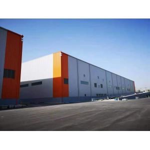 Quality Long Life Span Rigid Frame Prefabricated Steel Structure Workshop Building Solution for sale