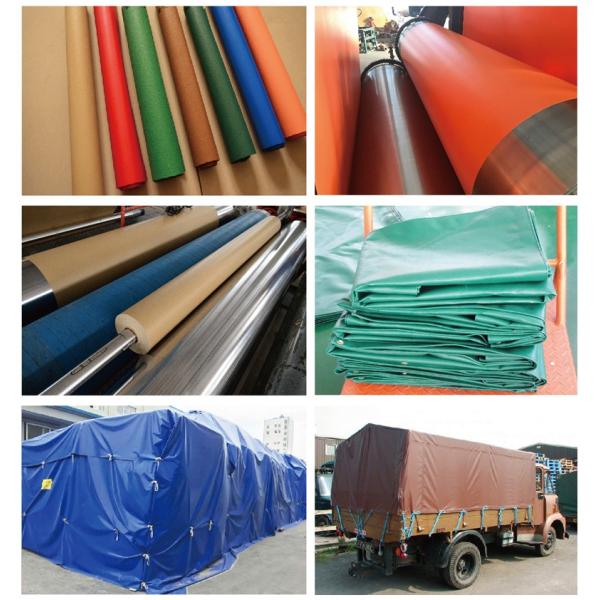 Sell Waterproof PVC Coated Canvas Tarp for Outdoor Knitted Design