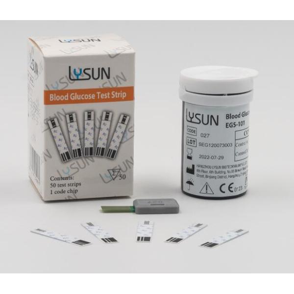 EGS-101(GLUCOSE) Factory Supply Blood Glucose Meter Uric Acid Monitor With Test Strip