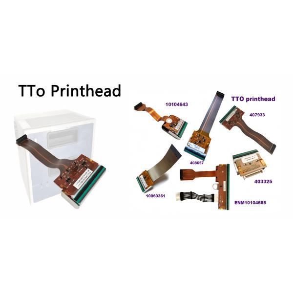 3mm Thermal Transfer Printhead High Resolution 300 Dpi QR Codes TTO Printheads
