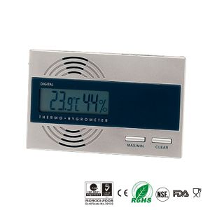 Quality LCD Electronic Digital Humidity And Temperature Monitor For Indoor / Outdoor for sale