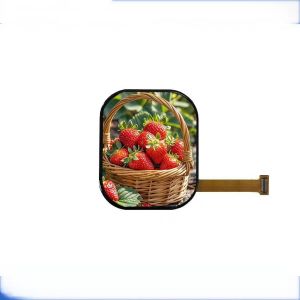 2.05-inch AMOLED Display Screen with 368*448 Resolution and 800cd/m2 Brightness