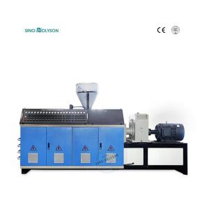Quality CE ISO Certified SJZ-80/156 Conical Twin Screw Extruder for PVC Wall Panel Production for sale