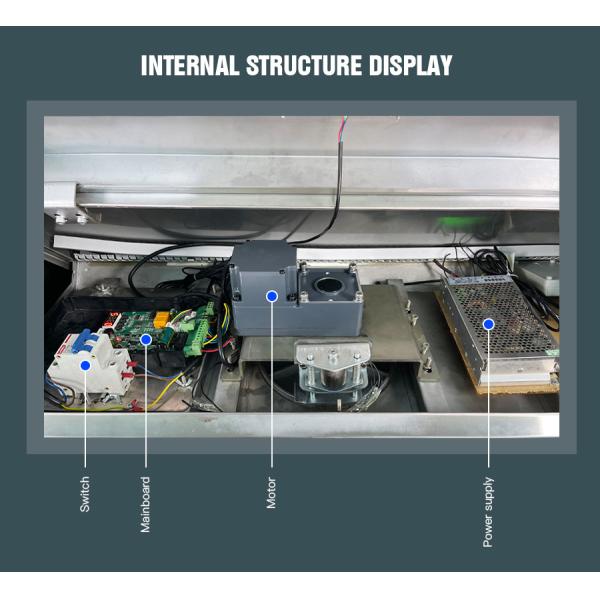 SS304 Stainless Steel Full Automatic Three Arm Tripod Turnstile Gate
