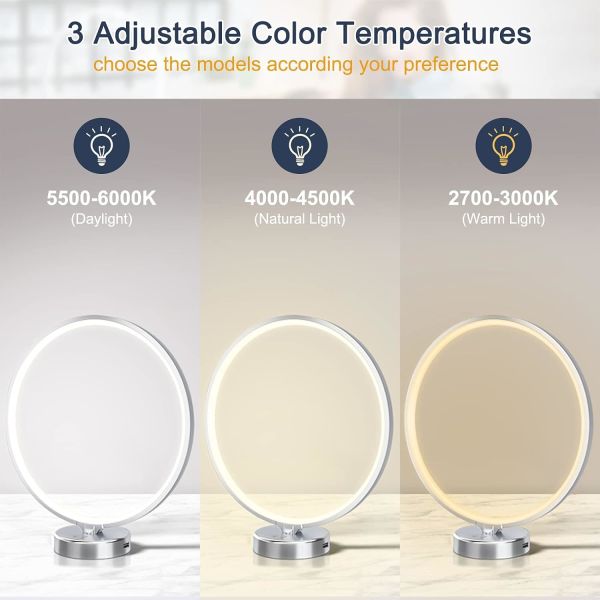 Smart Light Therapy Lamp 10000 Lux with APP-Controlled Adjustable Timer for SAD and Circadian Rhythm
