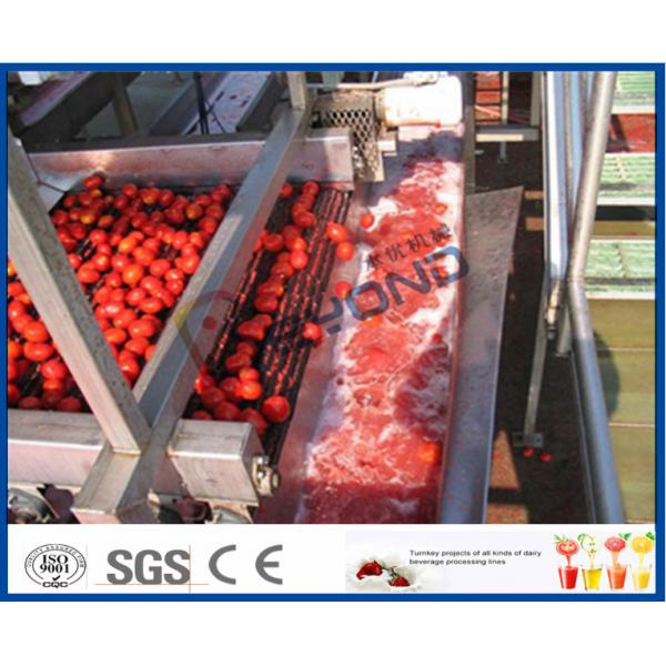 Full / Semi Automatic Tomato Processing Equipment For Tomato Processing Plant